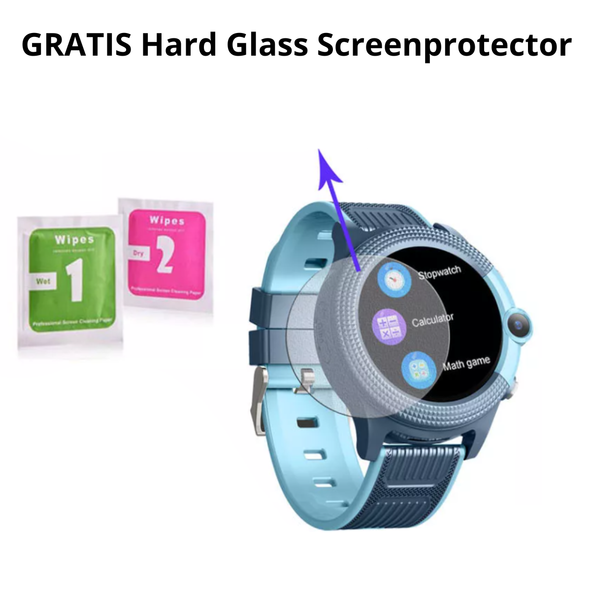 GPS Horloge WTC42 -Roze